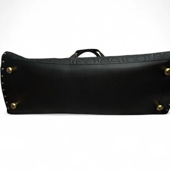 Coach Studded Charlie Embossed Leather Carryall - Picture 5 of 10